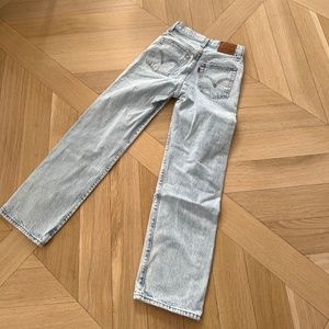 Levis' Ribcage Straight Ankle Jeans size 25